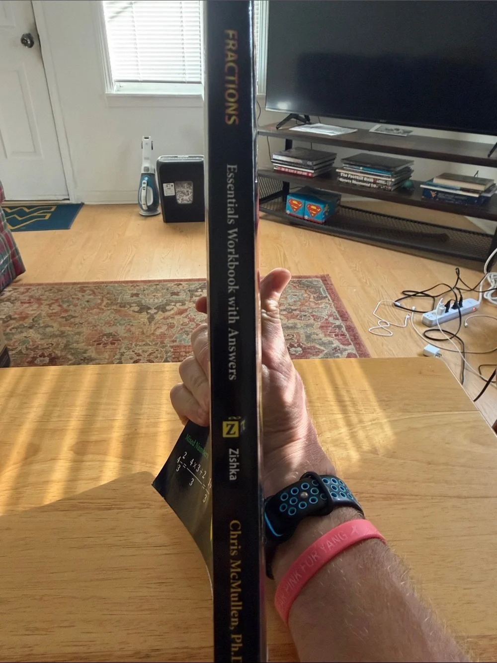 Fractions Essentials Workbook - Black Cover